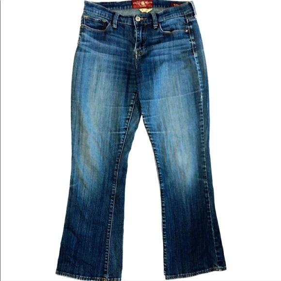 🎀👖🌻 Lucky Brand Jeans Sofia Boot Cut Distressed - Picture 6 of 6